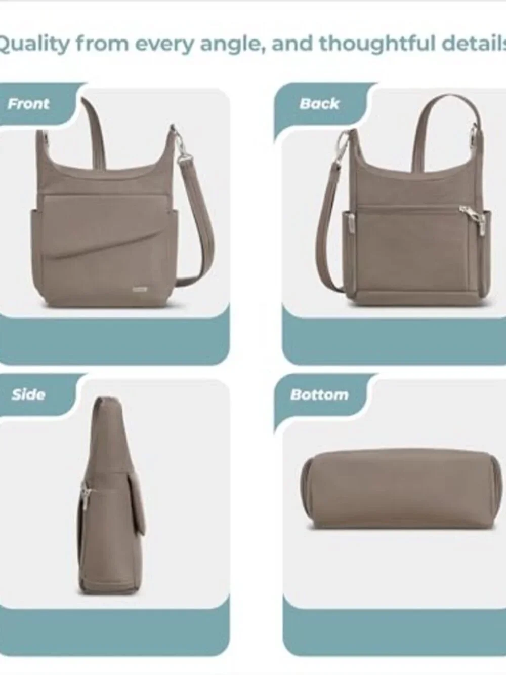 π Travelon unisex-adult Casual - Picture 6 of 8